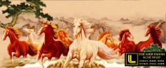 Tranh sơn dầu mã đáo thành công 62